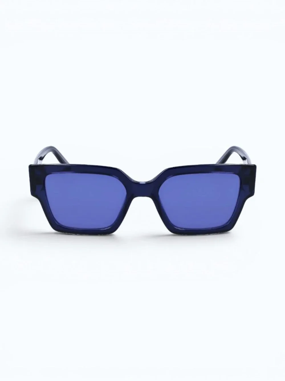 Karl Lagerfeld Blue Square Sunglasses